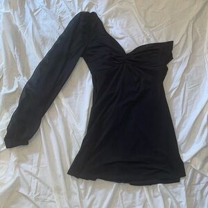 LUCY IN THE SKY | mini black party dress | Size Small